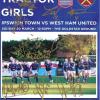 Ipswich Town Women v West Ham United Women Programme