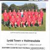 Lydd Town v Holmesdale Programme